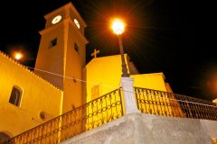 Bova-7-Santuario-San-Leo-Veduta-Notturna-Campanile